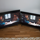 Look at how the dark grays blend into the blacks on the TCL P-Series (left) while they stand out on the Amazon TV (right).
